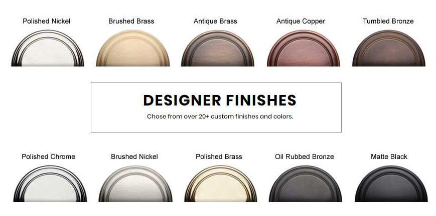 Designer Finishes at DesignerHardware.com