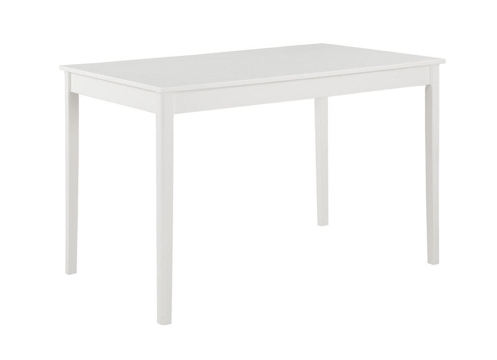 Lavinia 45"W 5-Piece White Dining Set