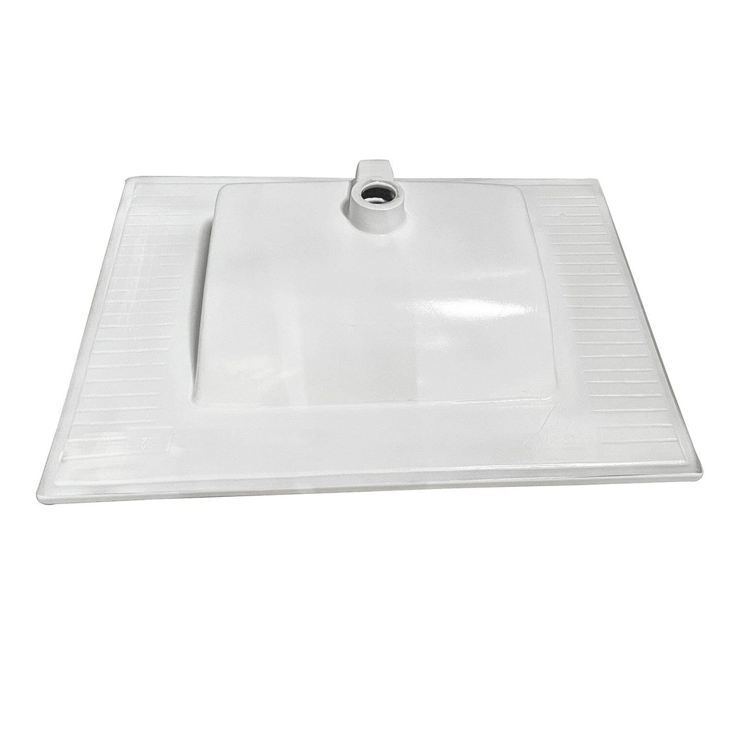 Continental 31-Inch Ceramic Vanity Sink Top (8" Faucet Drillings)