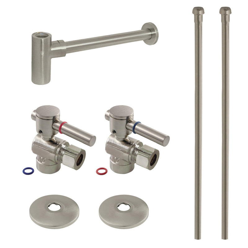Trimscape Modern Plumbing Sink Trim Kit with Bottle Trap