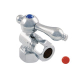 Vintage 1/2-Inch FIP x 1/2-Inch O.D. Comp Quarter-Turn Angle Shut-Off Valve