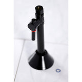 Vintage 1/2-Inch Sweat x 3/8-Inch O.D. Comp Straight Shut-Off Valve with 5-Inch Extension