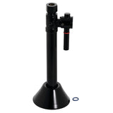 Vintage 1/2-Inch Sweat x 3/8-Inch O.D. Comp Straight Shut-Off Valve with 5-Inch Extension
