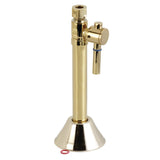 Vintage 1/2-Inch Sweat x 3/8-Inch O.D. Comp Straight Shut-Off Valve with 5-Inch Extension
