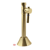 Vintage 1/2-Inch Sweat x 3/8-Inch O.D. Comp Straight Shut-Off Valve with 5-Inch Extension
