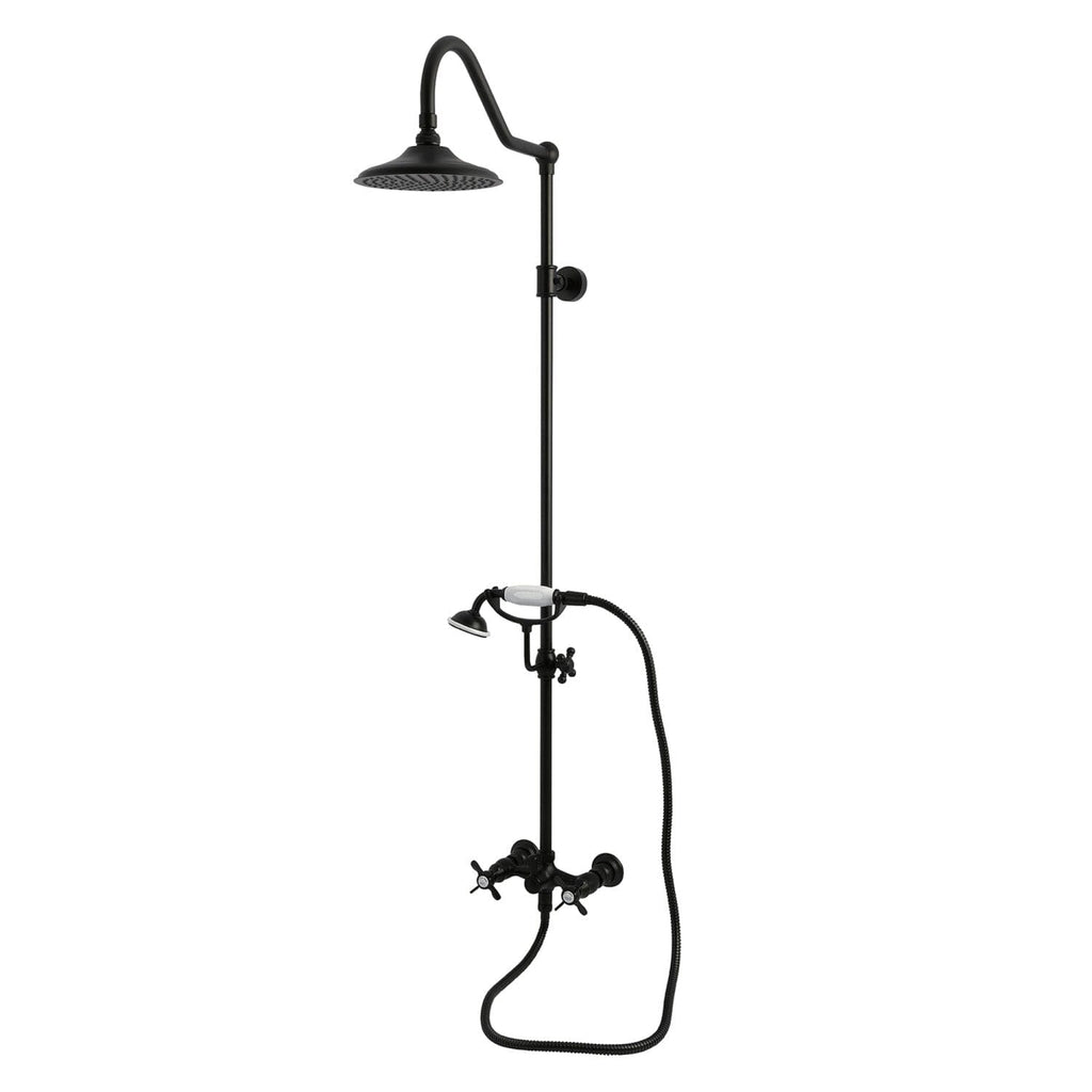 Essex Wall Mount Rain Drop Shower System with Hand Shower