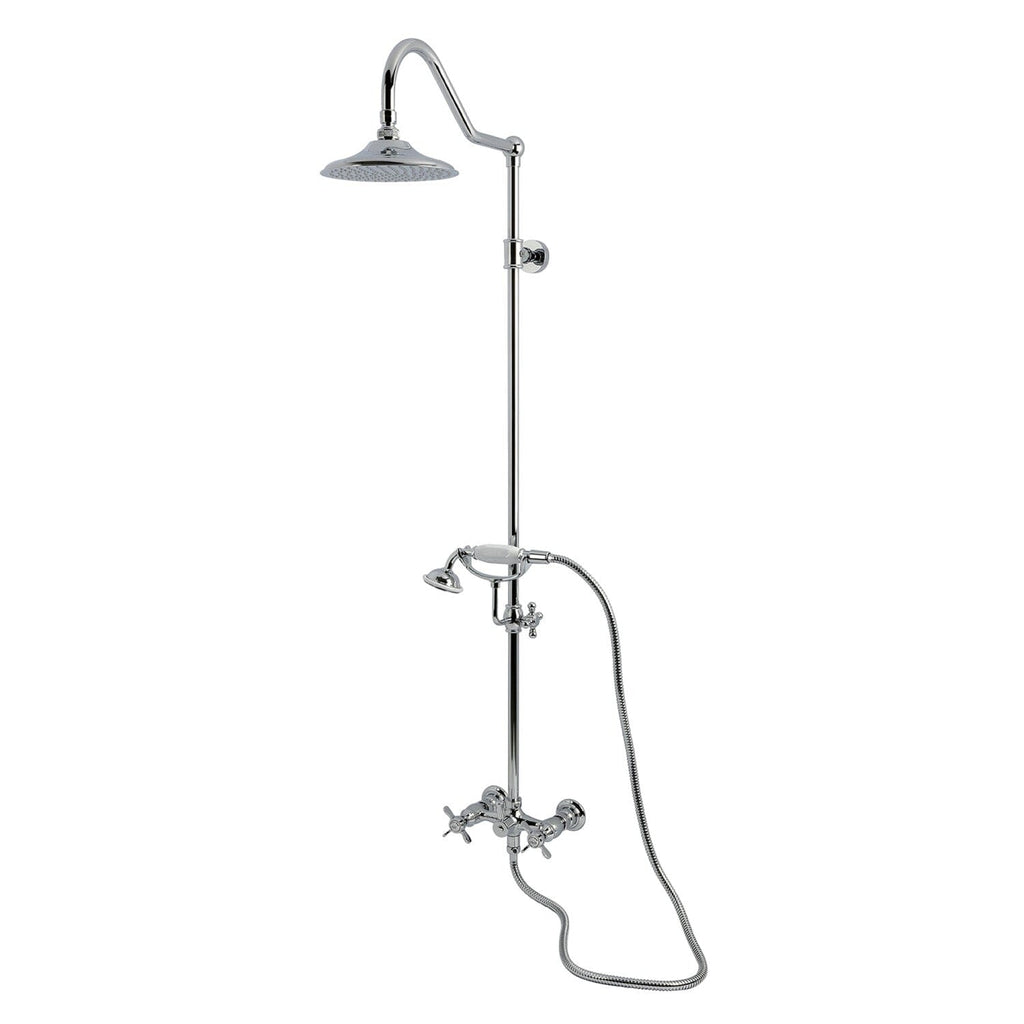 Essex Wall Mount Rain Drop Shower System with Hand Shower