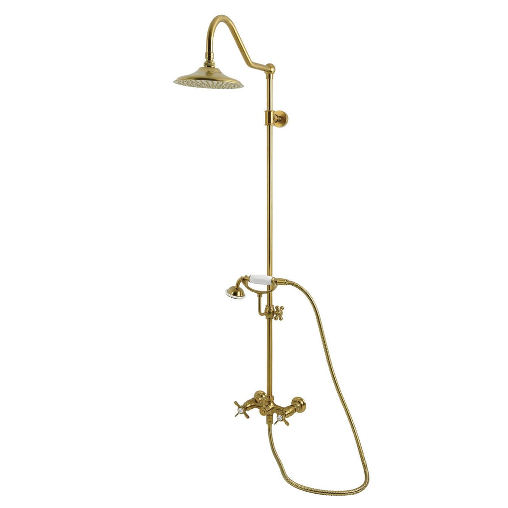Essex Wall Mount Rain Drop Shower System with Hand Shower