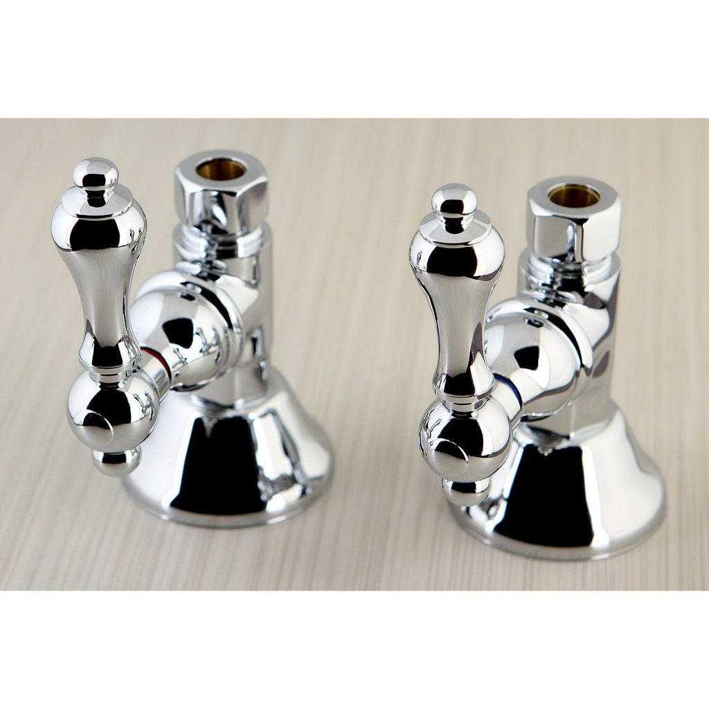 Trimscape 1/2-Inch FIP x 1/2-Inch O.D. Comp Quarter-Turn Straight Shut-Off Valve