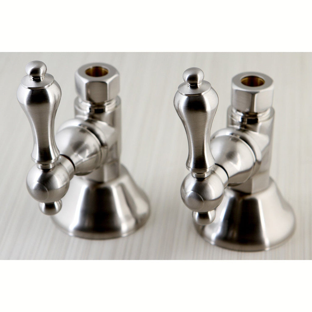 Trimscape 1/2-Inch FIP x 1/2-Inch O.D. Comp Quarter-Turn Straight Shut-Off Valve