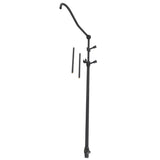 Vintage 60-Inch Add-On Shower with 17-Inch Shower Arm