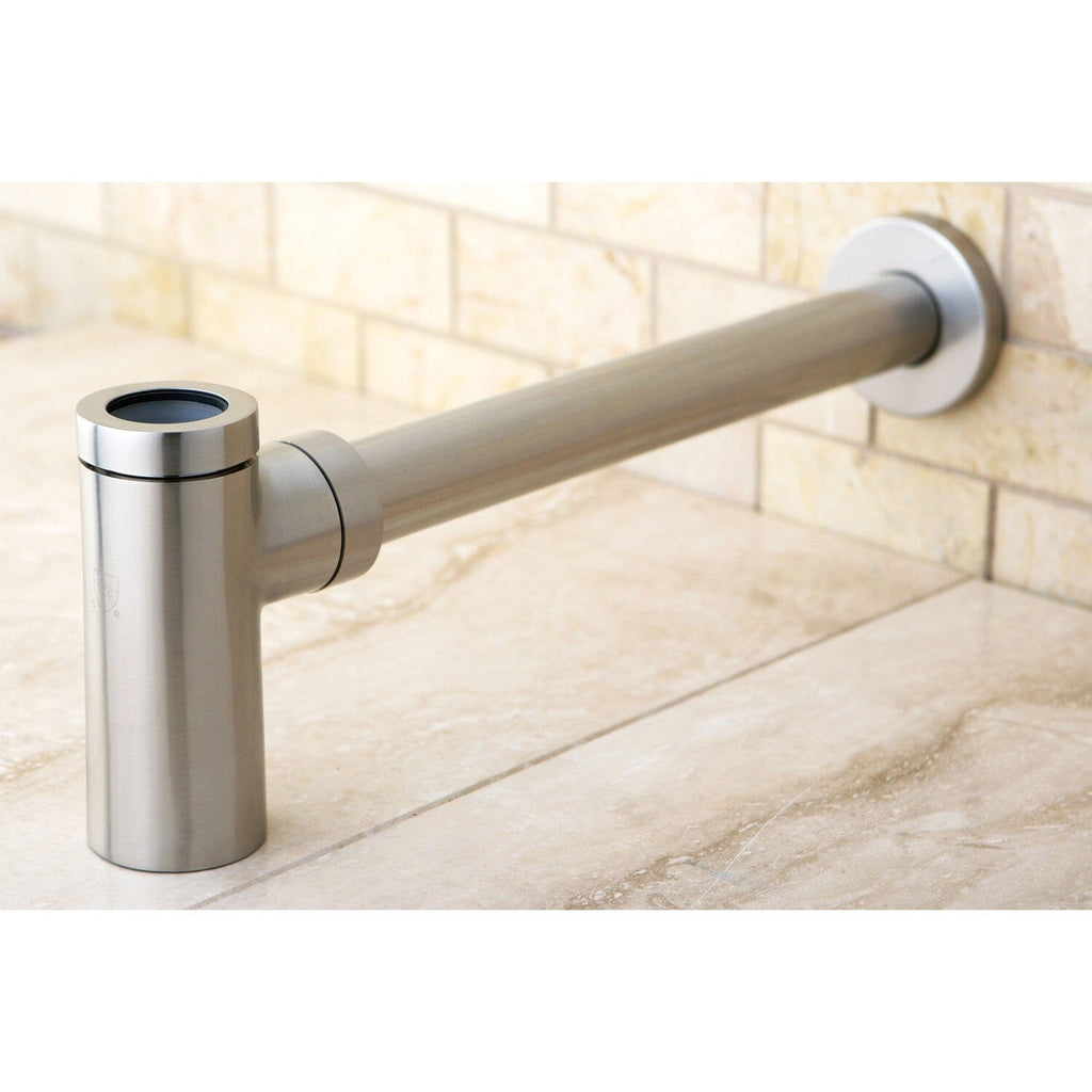 Trimscape 1-1/4 Inch O.D. Brass Round Bottle Trap