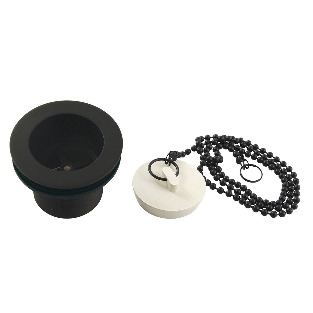 Made To Match 1-1/2-Inch Chain and Stopper Tub Drain with 1-1/2-Inch Body Thread