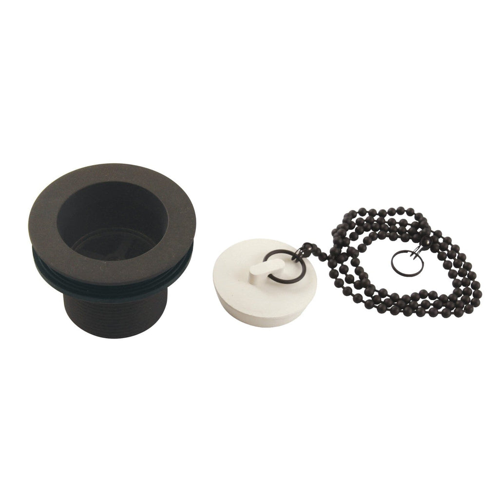 Made To Match 1-1/2-Inch Chain and Stopper Tub Drain with 1-1/2-Inch Body Thread