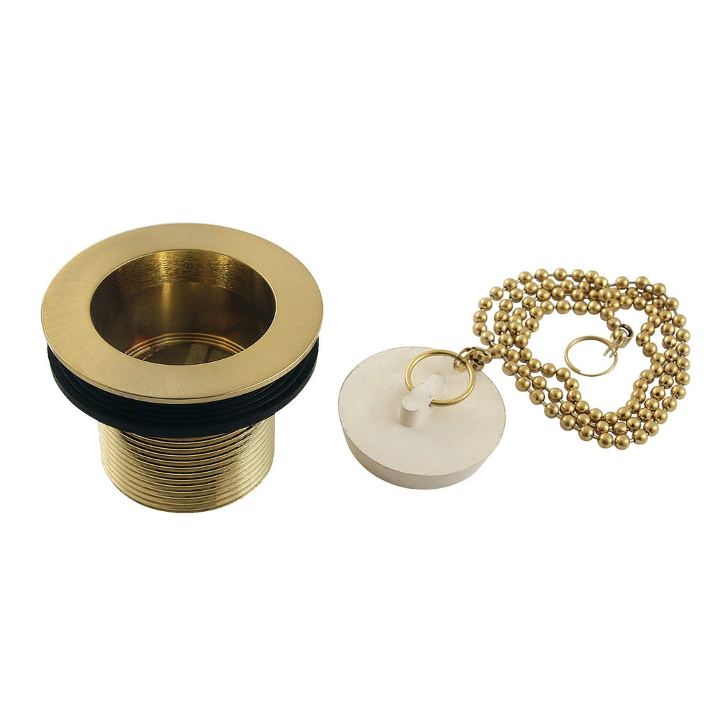Made To Match 1-1/2-Inch Chain and Stopper Tub Drain with 1-1/2-Inch Body Thread