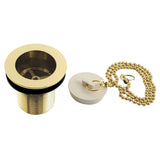 Made To Match 1-1/2-Inch Chain and Stopper Tub Drain with 2-Inch Body Thread