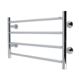 Palatine 24-Inch x 16-Inch Stainless Steel Wall Mount 4-Tier Towel Rack