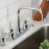 Paris Two-Handle 2-Hole 8" Centerset Kitchen Faucet