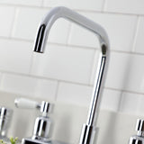 Paris Two-Handle 2-Hole 8" Centerset Kitchen Faucet