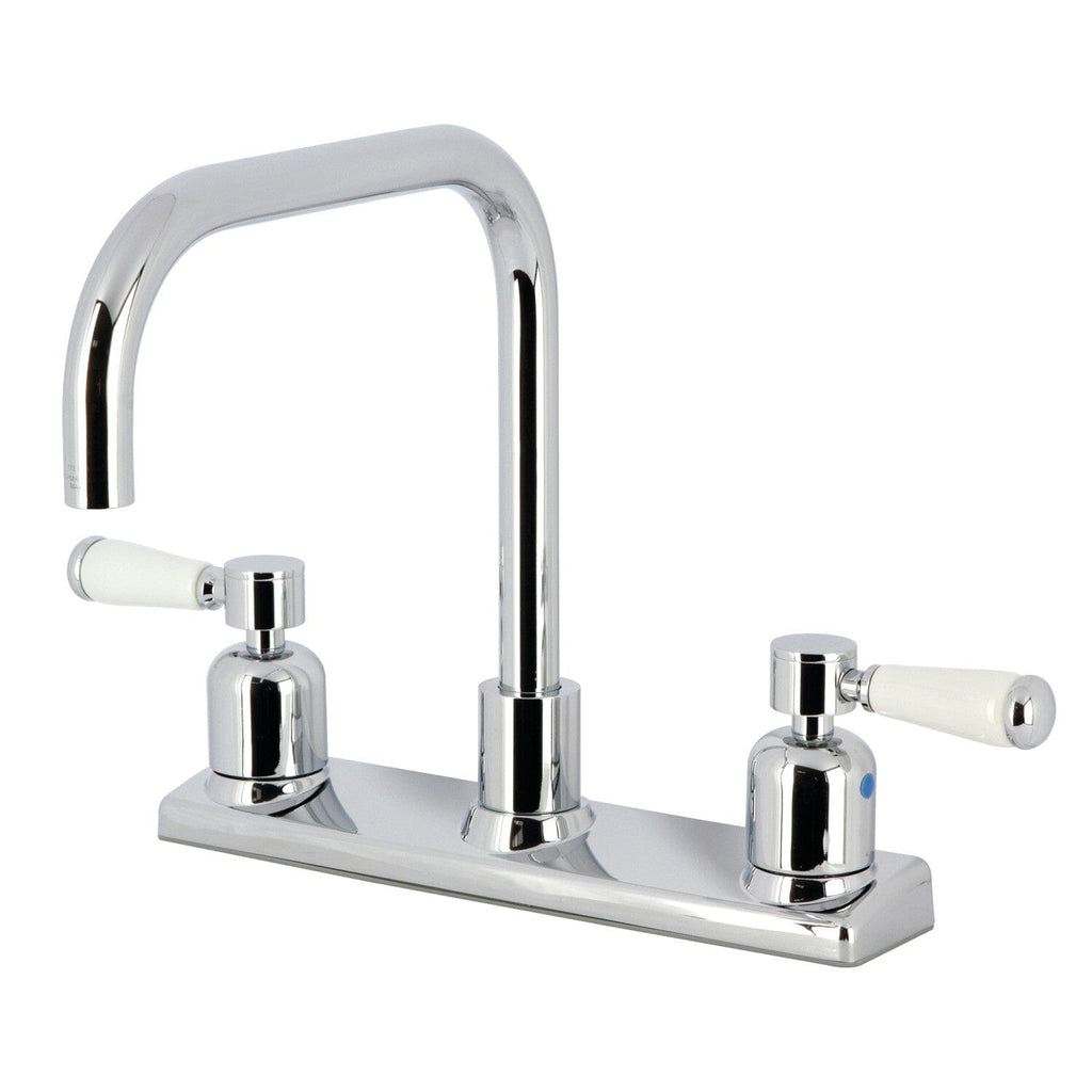 Paris Two-Handle 2-Hole 8" Centerset Kitchen Faucet