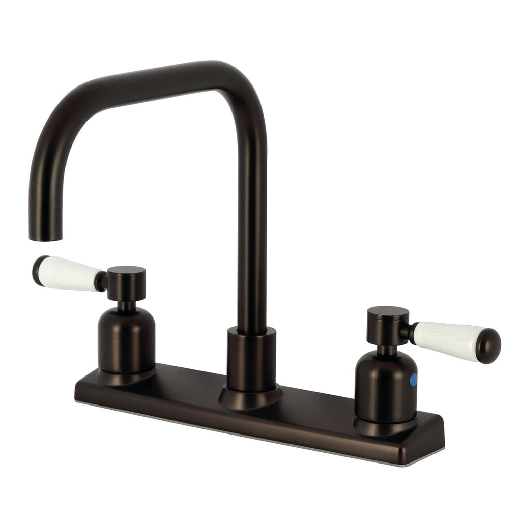 Paris Two-Handle 2-Hole 8" Centerset Kitchen Faucet