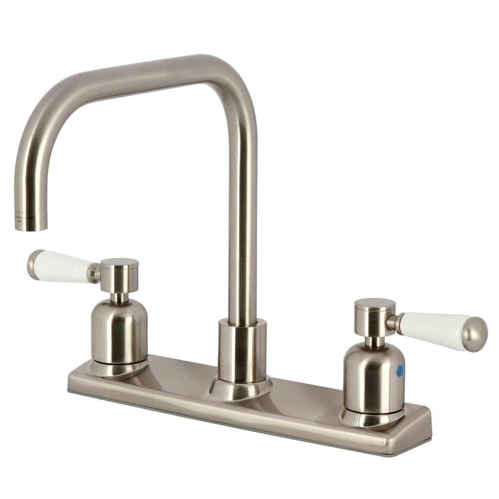 Paris Two-Handle 2-Hole 8" Centerset Kitchen Faucet