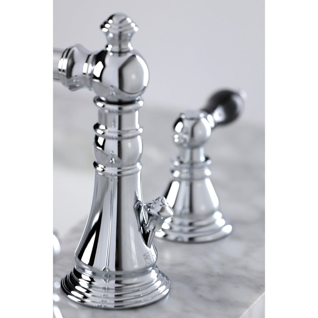 Duchess Two-Handle 3-Hole Deck Mount Widespread Bathroom Faucet with Retail Pop-Up Drain