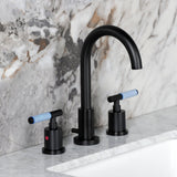 Verona Widespread Bathroom Faucet with Brass Pop-Up