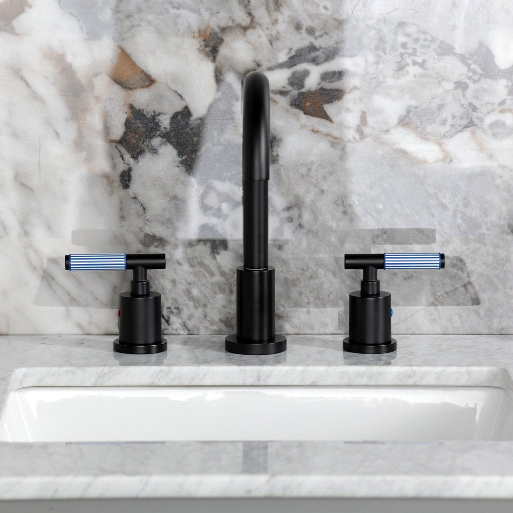 Verona Widespread Bathroom Faucet with Brass Pop-Up