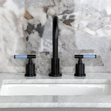 Verona Widespread Bathroom Faucet with Brass Pop-Up