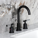 Verona Widespread Bathroom Faucet with Brass Pop-Up
