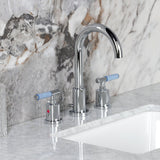 Verona Widespread Bathroom Faucet with Brass Pop-Up