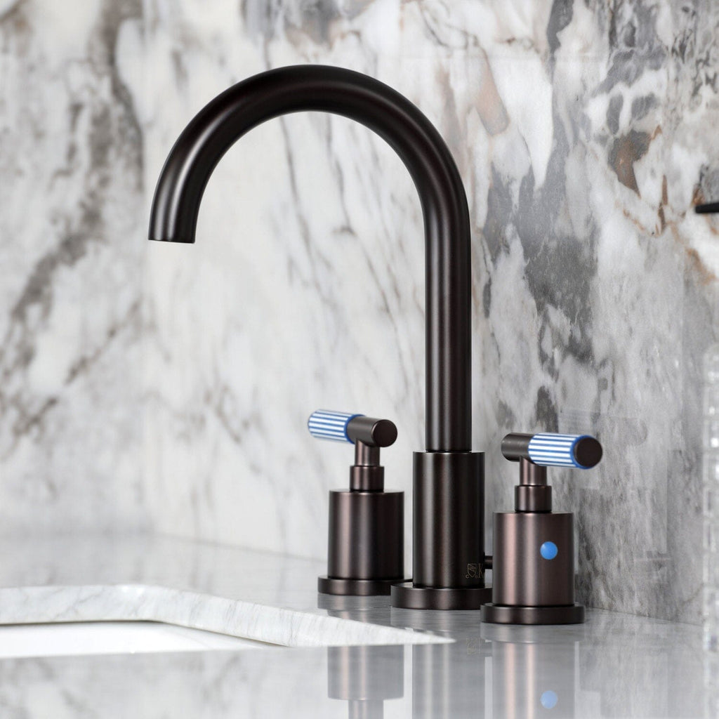 Verona Widespread Bathroom Faucet with Brass Pop-Up