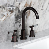 Verona Widespread Bathroom Faucet with Brass Pop-Up