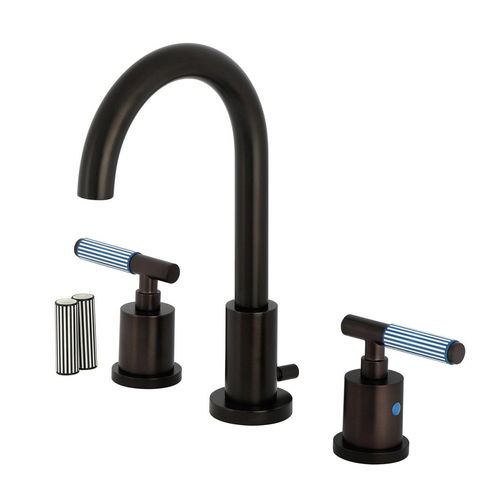 Verona Widespread Bathroom Faucet with Brass Pop-Up