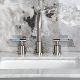Verona Widespread Bathroom Faucet with Brass Pop-Up