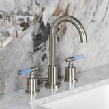 Verona Widespread Bathroom Faucet with Brass Pop-Up