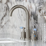 Verona Widespread Bathroom Faucet with Brass Pop-Up