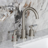 Verona Widespread Bathroom Faucet with Brass Pop-Up