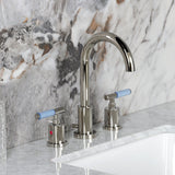 Verona Widespread Bathroom Faucet with Brass Pop-Up