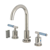 Verona Widespread Bathroom Faucet with Brass Pop-Up
