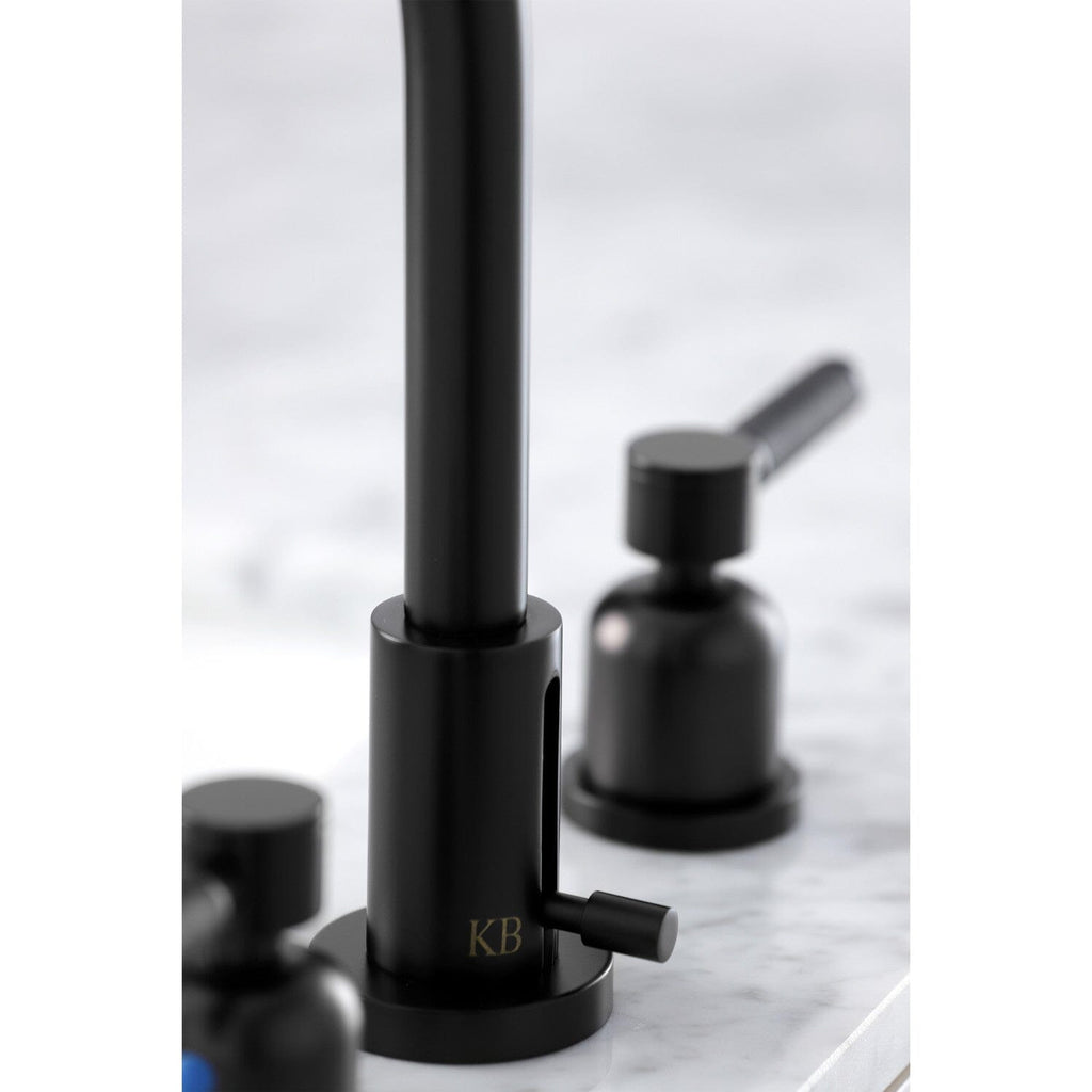 Kaiser Widespread Bathroom Faucet with Brass Pop-Up