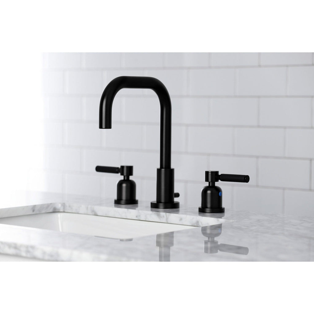 Kaiser Widespread Bathroom Faucet with Brass Pop-Up