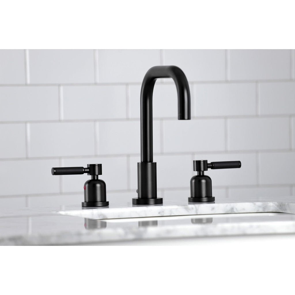 Kaiser Widespread Bathroom Faucet with Brass Pop-Up