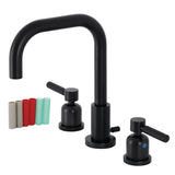 Kaiser Widespread Bathroom Faucet with Brass Pop-Up