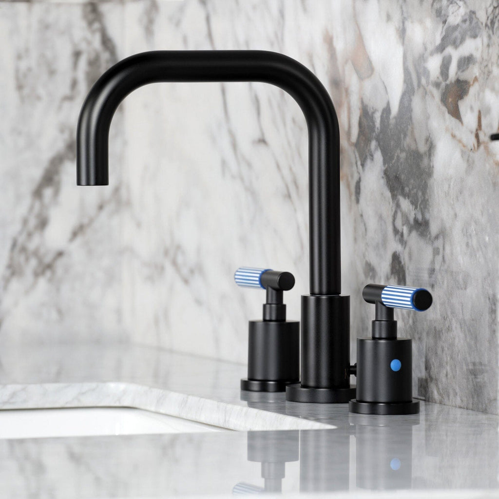 Verona Widespread Bathroom Faucet with Brass Pop-Up