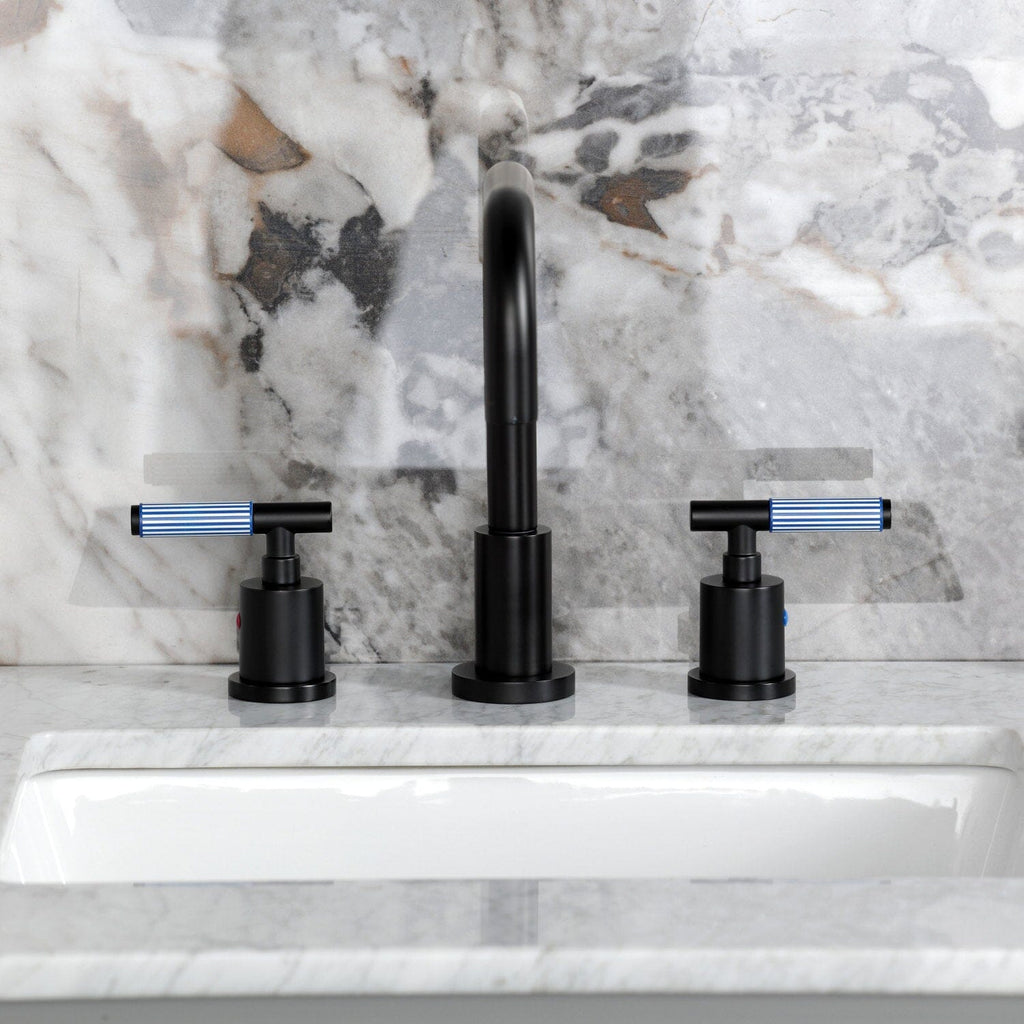 Verona Widespread Bathroom Faucet with Brass Pop-Up