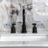 Verona Widespread Bathroom Faucet with Brass Pop-Up