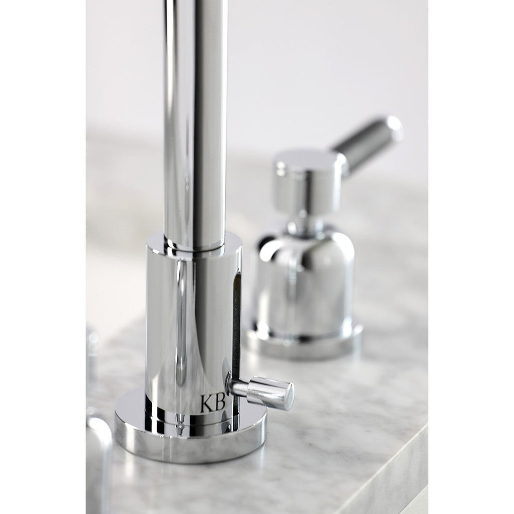Kaiser Widespread Bathroom Faucet with Brass Pop-Up