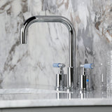 Verona Widespread Bathroom Faucet with Brass Pop-Up